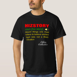 Camiseta A falsificação da história africana