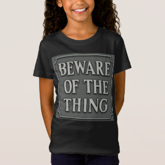 Camiseta A família Addams Cuidado com o prêmio Thing