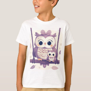 Camiseta A família das corujas.