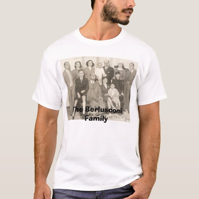 Camiseta A família de Berlusconi (Frente)