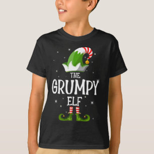 Camiseta A Família De Elf Grumpy Correspondendo Ao Natal