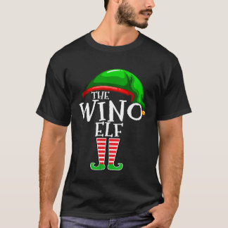 Camiseta A Família de Elfos Bêbados de Natal Correspondente