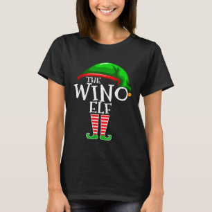 Camiseta A Família de Elfos Bebuns Coordenais de Natal