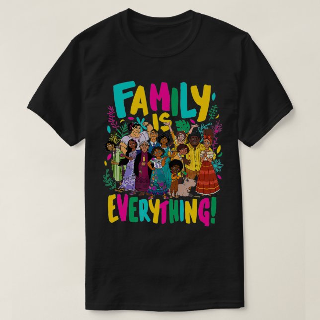 Camiseta A Família Encanto É Tudo (Frente do Design)