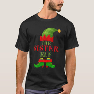 Camiseta A Família Engraçada A Irmã ELF Christmas PJ