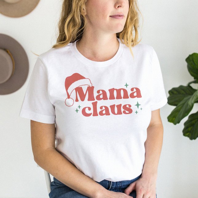 Camiseta A Família Engraçada Mãe Claus T-Shirt (Criador carregado)