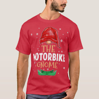 Camiseta A Família Gnomo da moto bate o Natal