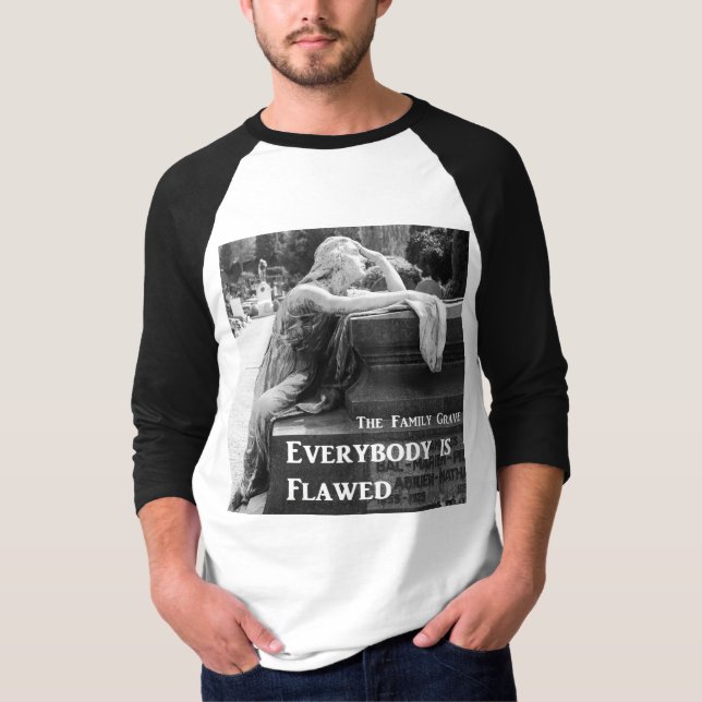 Camiseta a família Grave todos têm 2 tons imperfeitos (Frente)