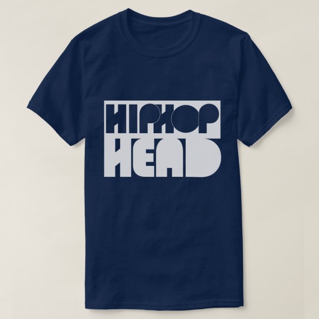 Camiseta A família HipHop Head (Frente do Design)