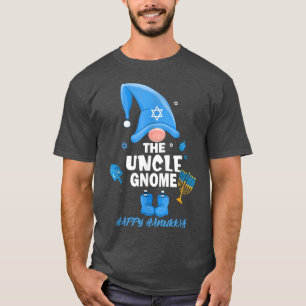Camiseta A Família Judaica Tio Gnomo que Corresponde Feliz