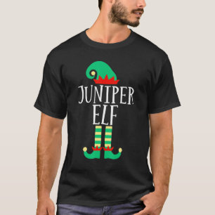 Camiseta A Família Juniper Elf Correspondendo aos pijamas d