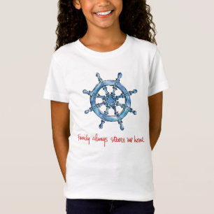 Camiseta A família litoral das citações   dirige-me semp
