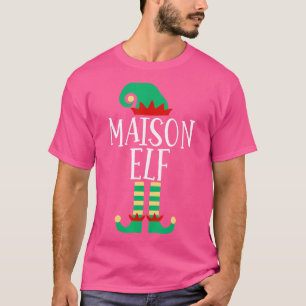 Camiseta A Família Maison Elf Correspondendo ao pijama de N