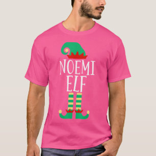 Camiseta A Família Noemi Elf Correspondendo Ao Pijama De Na