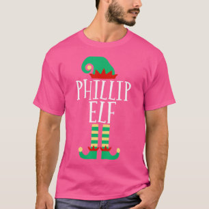 Camiseta A Família Phillip Elf Correspondendo ao pijama de