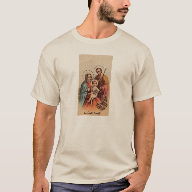 Camiseta A família santamente - La Sainte Famille (Frente)
