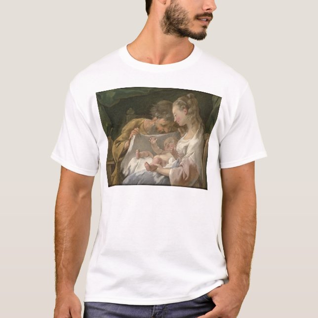 Camiseta A família santamente, século XVIII (Frente)