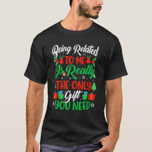 Camiseta A família sendo relacionada a mim é realmente a ún