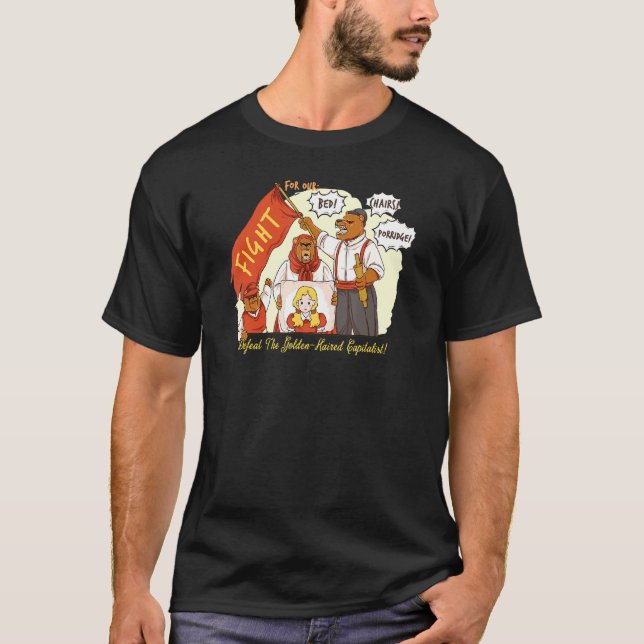Camiseta A Família Urso Está Resistindo Ao Capitasilmo (Frente)