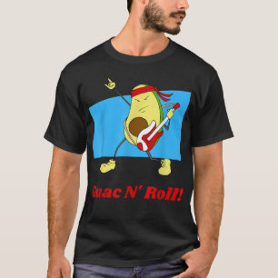 Camiseta A fantasia de Guac e Roll Avocado Im com o abacate