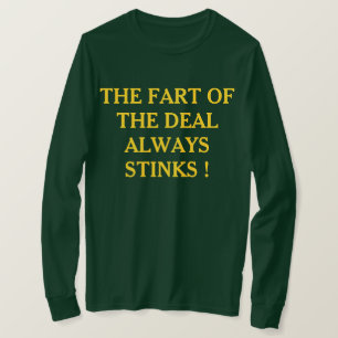 CAMISETA A FARTE DO ACORDO SEMPRE FICA! -