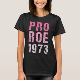 Camiseta A favor do aborto legal 1973