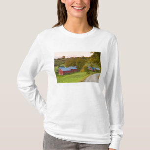 Camiseta A Fazenda Jenne em Woodstock, Vermont. Outono.