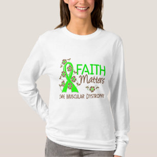 Camiseta A fé importa a distrofia 3 muscular