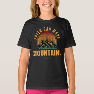 Camiseta A Fé Move Montanhas