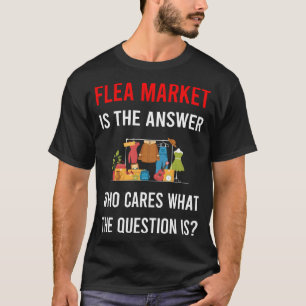 Camiseta A Feira de Pulgas da Resposta