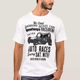 Camiseta A Feira Estadual de Danbury Racearena 2-Sided T, E