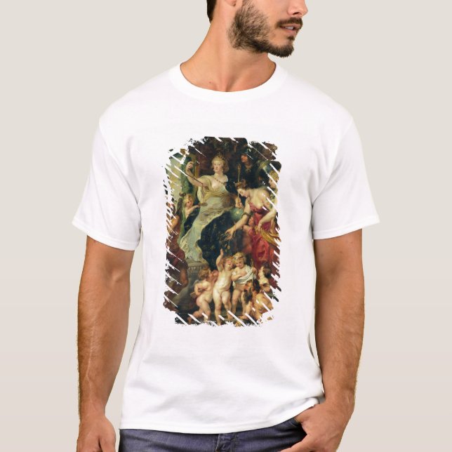 Camiseta A felicidade da regência, 1621-25 (Frente)