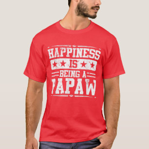 Camiseta A Felicidade dos Homens é ser um vovô apático do p