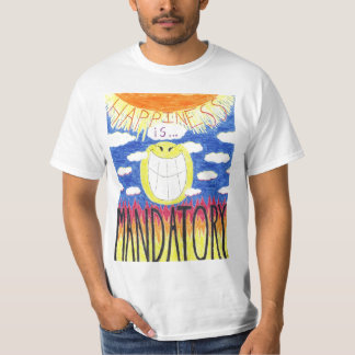 Camiseta A felicidade é