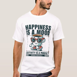 Camiseta A felicidade é um humor