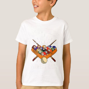 Camiseta A Felicidade É Um Jogo De Bilhar De Rack Perfeito