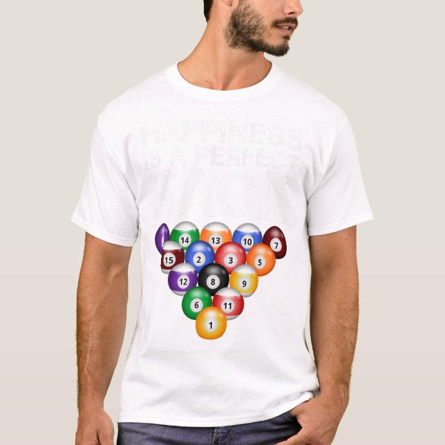 Camiseta A Felicidade É Um Rack Perfeito E Um Rack Perfeito (Frente)