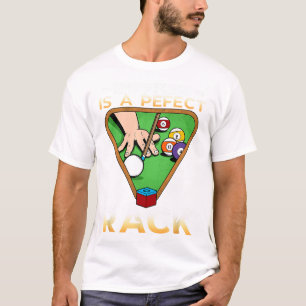 Camiseta A Felicidade É Um Rack Perfeito Que Eu Piscina Bil