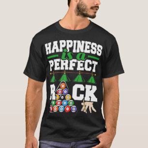 Camiseta A Felicidade É Uma Piscina Engraçada Perfeita Em R