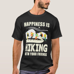 Camiseta A Felicidade Está Andando Com Seus Amigos - Acamp