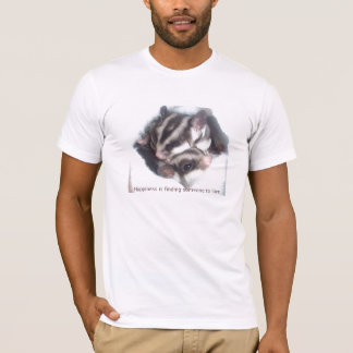 Camiseta A felicidade está encontrando alguém para amar!
