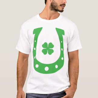 Camiseta A ferradura afortunada caçoa o grupo essencial
