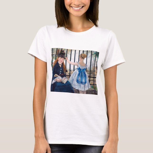 Camiseta A ferrovia, Edouard Manet (Frente)