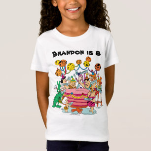 Camiseta A festa de aniversário dos Flintstones