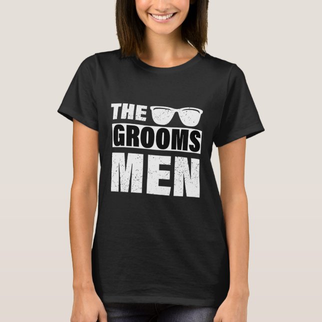 Camiseta A Festa de Despedida de Solteiro dos Padrinhos Sta (Frente)