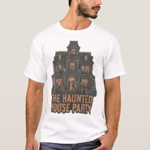 Camiseta A Festa de Halloween na Casa Assombrada