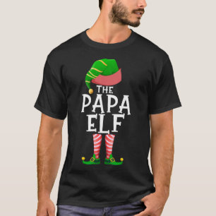 Camiseta A festa de natal da família do PAPA Elf Matching