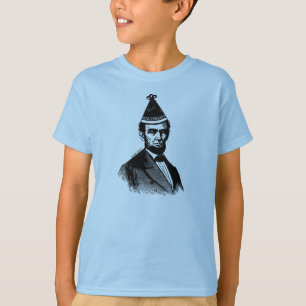 Camiseta A festança do aniversário de Abraham Lincoln ca