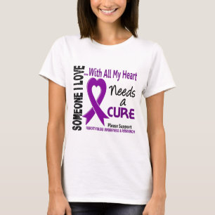 Camiseta A fibromialgia precisa uma cura 3
