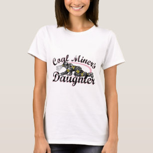 Camiseta a filha de mineiro de carvão